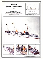 Plan PassengerShip SMJ Hohenzollern (1893) - HMV